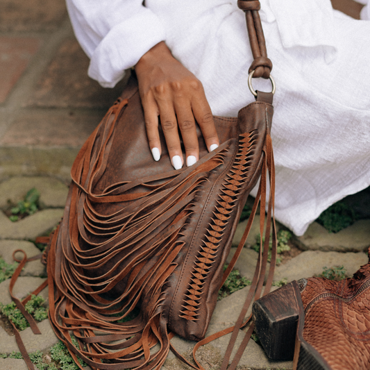 LANA Crossbody Fringe Bag