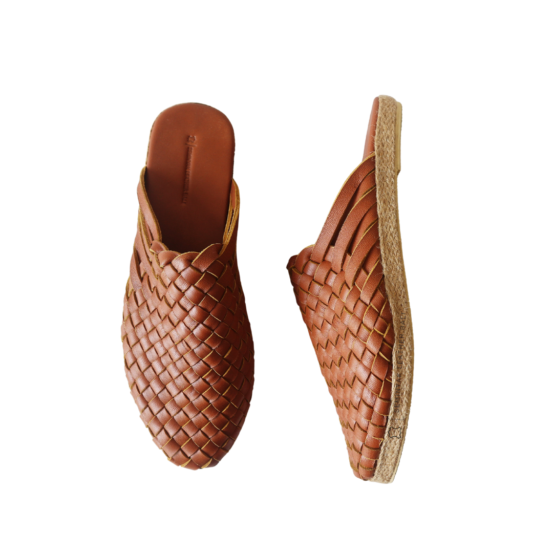 SURI Woven Espadrille Mules