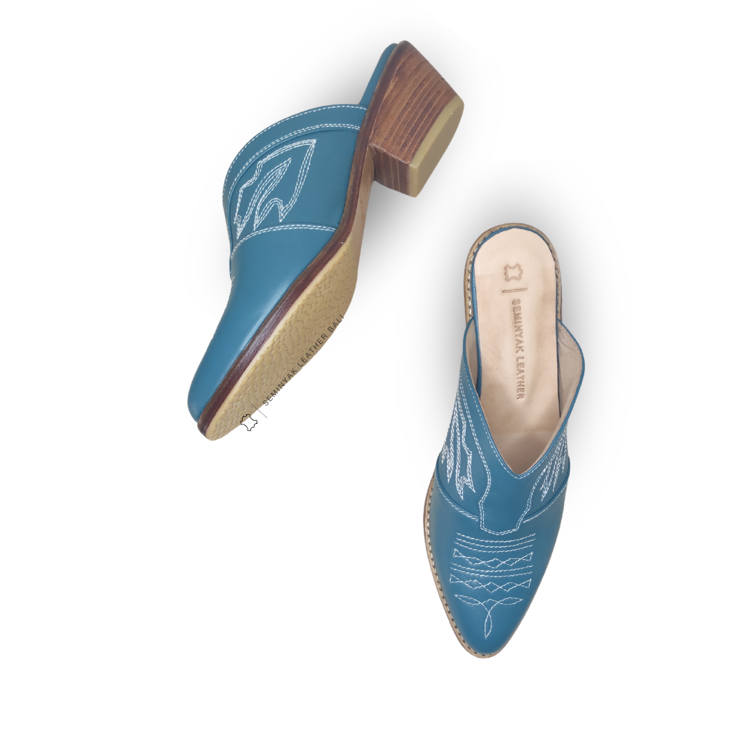 CHAKRA Cowboy Mule - Ocean Teal