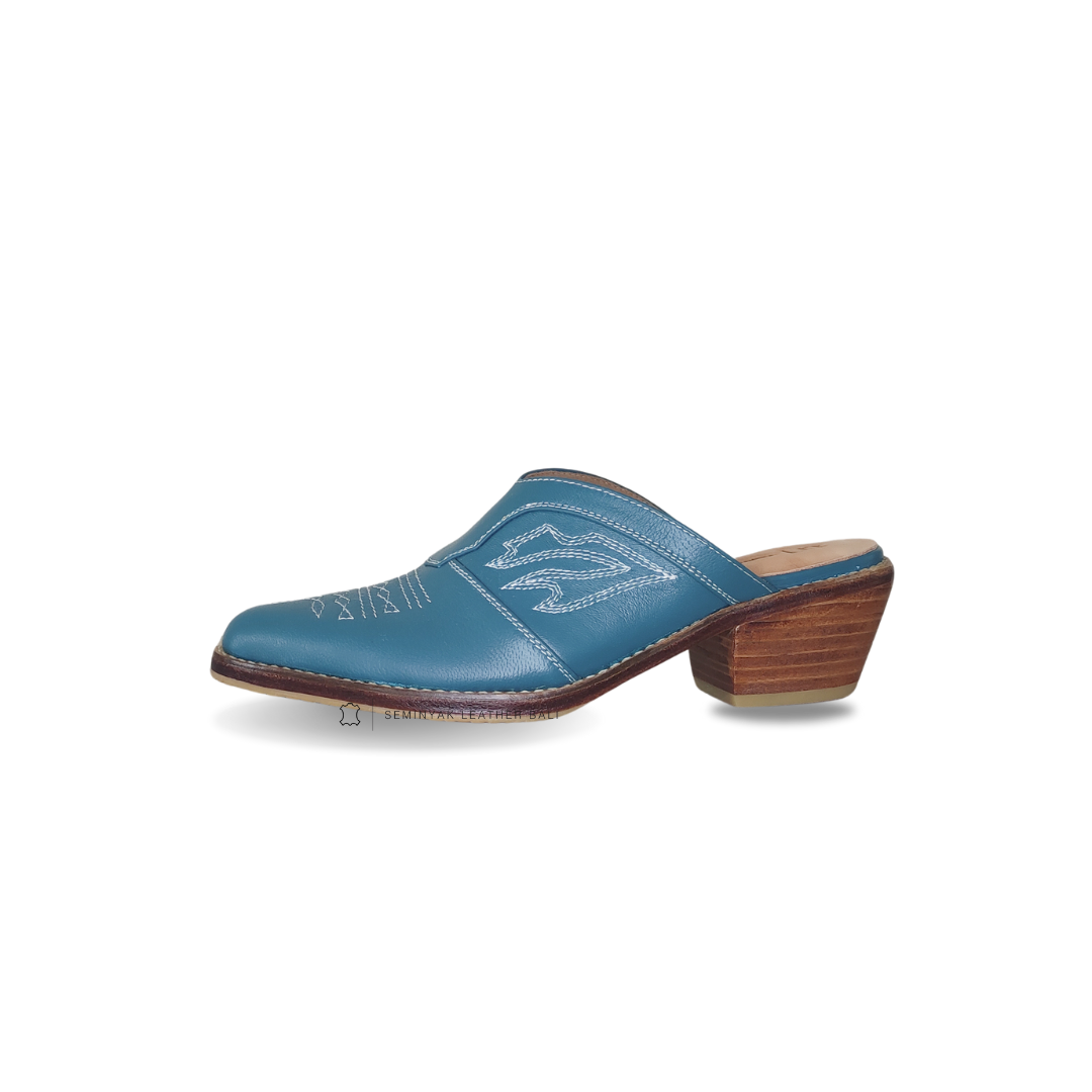 CHAKRA Cowboy Mule - Ocean Teal