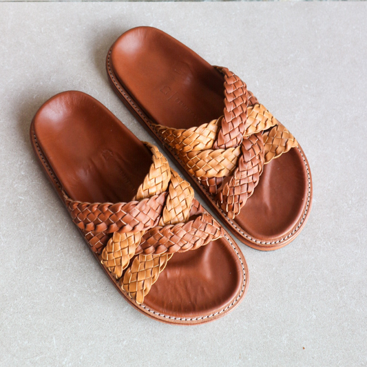 ZENDA Woven Slides