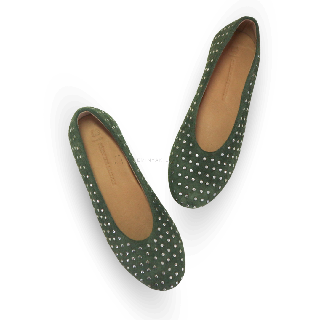 AILA Studded Ballet Flats