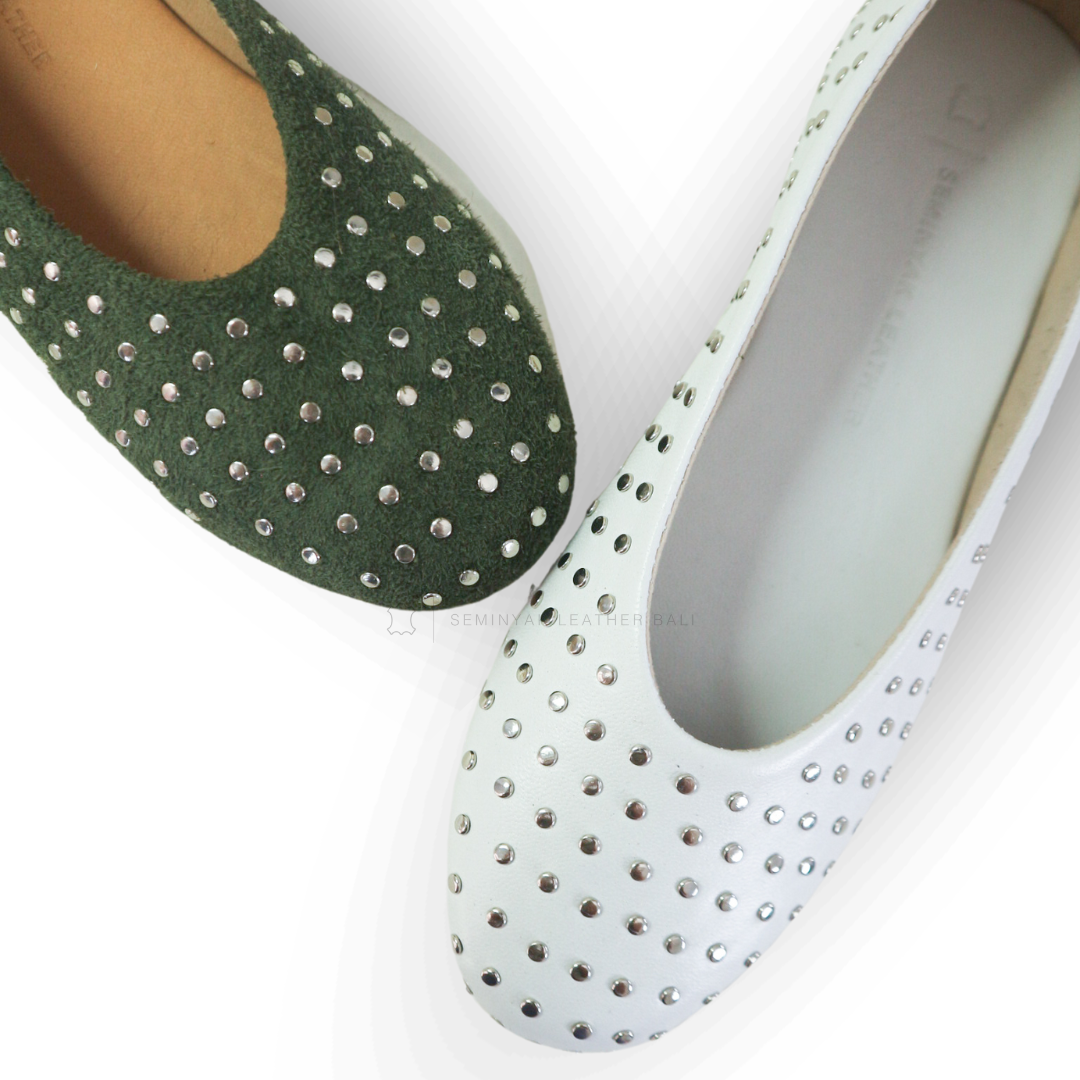 AILA Studded Ballet Flats