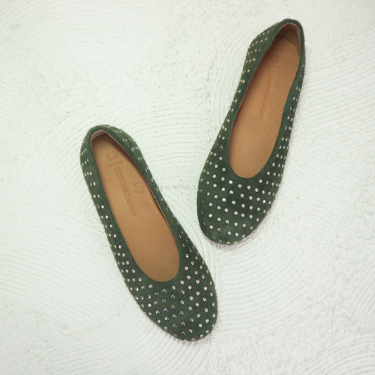 AILA Studded Ballet Flats